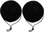 Alasum 2Pcs Halloween Dog Hat Elastic Pet Headwear for Cats Dogs Comfortable Easy to Wear for Festive Parties Costumes Hat Design