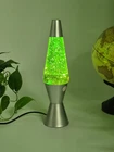 37cm Large Lava Lamps Novelty Lighting Night Light Decor /Green Glitter
