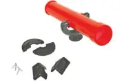 TELESCOPE~RED Cubby House Accessories Outdoor Playground Kids Play Equipment