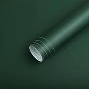 HeloHo 118"X15.7" Solid Green Matte Textured Peel and Stick Wallpaper - Self Adhesive, Removable, Waterproof Contact Paper for Living Room, Bedroom Decor