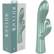 La Perla Loveline I Green Pearlescent USB Rechargeable Rabbit Vibrator for Women