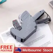 Deli 8 Digits Price Label Gun Handheld Tag Labeller Pricing Machine + 10 Labels