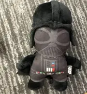 Star Wars Dog Toy Darth Vader Plush Pet Toy Soft Stuffed Squeak Fetch Play Doll