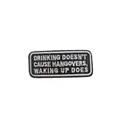 Drink Hangover Patch Heat Adhesive Iron Clothes Drunk Funny