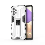 For Samsung Galaxy A32 4G Supersonic Plastic Shock-proof Protective Case, Holder, Silver