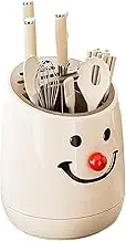 Cutter Holder for Kitchen Counter - 360 Degree Rotating Cutter Block Holder - Space-Saving Organizer Storage Display Compact, Cabinet Bar Cooking Counter Home Daily Needs