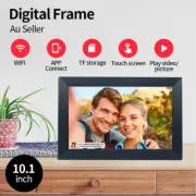 FRAME 10.1 Inch Smart Wifi Digital Photo Frame Touch Screen 16GB Internal Memory