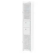 Artiss Bathroom Toilet Storage Cabinet Laundry Tallboy Cupboard Slim Corner