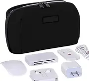 Electronic Travel Organizer - Electronics Organizer Travel Case,Zippered Padded Shockproof Protective Pouch for Tech Cord Hard Drive Charger Phone Wire Gadgets
