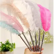Quill Pen Feather Ballpoint Pen Wedding Signing Birthday Party Home Desk Decor