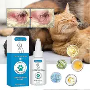 Dog Cat Ear Wash Drops Itchy Ears Itching Mites Odour Stop Wax Build Up