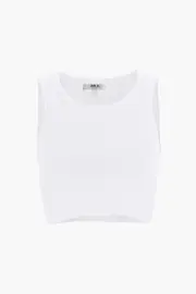CROPPED POPPY TANK