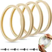 AR-PRO (4-Sets 8 3/8" Pool Light Lens Gasket and Stainless Pilot Screw - Exact Replacements for 79101600Z and 79104800 - Compatible with Pentair IntelliBrite, AmerLite and SAM Amerlite