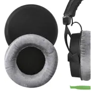 Geekria Velour Ear Pads for Beyerdynamic DT990 Headphones (Grey)