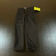 Intensity by Soffe Girls' Softball Pants Black Elastic Waist Youth Medium NWT