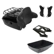 King Pack Trunk Pad Mount Rack Docking Hardware Kit Fit For Harley Touring 14-24