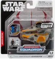 STAR WARS Micro Galaxy Squadron Anakin's Jedi Interceptor (Armada Edition) New