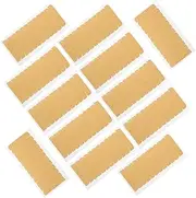 Healvian 1 Set Hair Extension Double Sided Tape Hair Ribbon 2 Sided Tape Glue Tape Double Sided Adhesive Tape Double Side Tape Hair Ties Hairpiece Tape Front Wig Tape Wig Glue Khaki Fiber