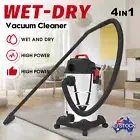 4-in-1 Wet and Dry Vacuum Cleaner High Energy Filter 3.5 HP Large 30L Blower