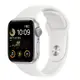 【Apple】Apple Watch SE(2代)/40mm/GPS 銀色鋁金屬錶殼，白色動型錶帶_廠商直送