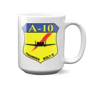 A-10 Thunderbolt II Lightning Bolt 15oz Mug