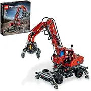 LEGO Technic Material Handler Crane 42144 Building Toy Set for Kids, Boys, and Girls Ages 10+ (835 Pieces)