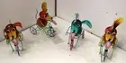 Canine IN Bicycle Decorum Home Metal Hand Painted Dog Gift Idea