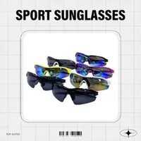 在飛比找momo購物網優惠-【GUGA】偏光運動太陽眼鏡 亮面細框款(MIT台灣製 偏光