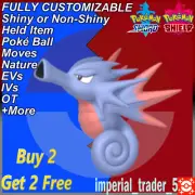 Pokémon Sword and Shield ✨ Shiny Seadra ✨ W/ Best 6IV Customizable
