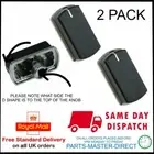 BELLING HOB OVEN COOKER KNOB SWITCH IN BLACK 444449571 083240904 GENUINE 2 PACK