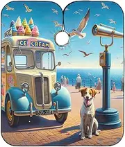 Dog Summer Ice Cream Car Hair Apron Cape Hair Dye Bib, Salon Styling Capes, Dog Summer Ice Cream Car