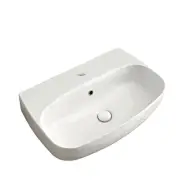 WS Bath Collections Nolita 5340.01 Nolita 19-11/16" Rectangular - White