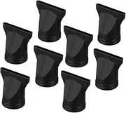 Totority 8pcs Hair Dryer Nozzle Attachments and Diffuser for Home and Salon Use Compatible Nozzle Hair Dryers