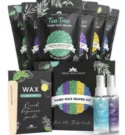 HARD WAX BEADS Waxing Beans Painless Hair Removal Brazilian Body TRESS WELLNESS