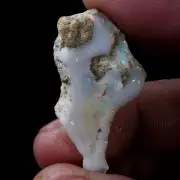 16.40Ct Natural AAA+ Ethiopian "Play-Of-Color" Fire Opal Rough Pleasant Gemstone