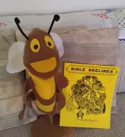 Honey Bee Ventriloquist Puppet and book-ministry, bee keeping