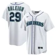 Seattle Mariners Cal Raleigh #29 Nike White 2025 Official MLB Player Jersey