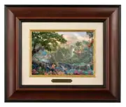 Thomas Kinkade Disney Jungle Book 5 x 7 Brushwork Framed