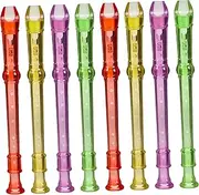 ERINGOGO 6-Hole Plastic Clarinet for Boys and Girls Mini Recorder Flute Musical Instrument for Learning and Practice