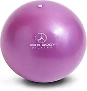 ProBody Pilates Ball Small Exercise Ball, 9 Inch Barre Ball, Mini Soft Yoga Ball, Workout Ball for Stability, Barre, Fitness, Ab, Core, Physio and Physical Therapy Ball at Home Gym & Office