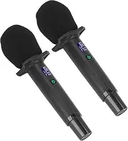 Tihebeyan Professional Microphone Karaoke Mic Dynamic Coil Design with Reverb Function for Stage Studio Home Singing