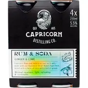 [Capricorn] Capricorn Spiced Rum & Soda 250mL