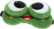 Baluue 1pc Sleep Mask Plush Blindfold Frog Funny Eye Masks Sleep Blindfold Eyeshades Sleeping Frog Sleeping Eye Masks Frog Eye Cover Animal Sleeping Sleep Eye Cover Plush