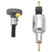 12V DP30 Heater Fuel Pump with Dampener 86115A 86115B Replace for Webasto Heater Silver