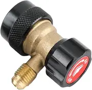 Quick Connect Coupler - Vehicle Conditioning Conversion Fitting | Multifunctional 360 Degree Rotational Quick Coupler for Vehicle Air Conditioning Refrigerant