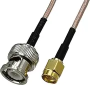 1pcs RG316 BNC Male Plug to SMA Male Plug RF Coaxial Converter Connector Pigtail Jumper Cable Straight New 4inch~5M(6FT (2M))