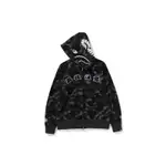 【𝗜𝗡𝗦𝗜𝗚𝗛𝗧_𝟵𝟰】BAPE X BLACKEYEPATCH 黑迷彩鯊魚連帽外套