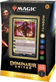 MTG Dominaria United Painbow Commander Deck - Free Shipping!