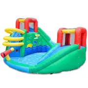 Atlantis Double Slide & Splash Jumping Castle.