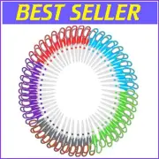 Colorful 50-Pack 8" Multipurpose Scissors with Soft Grip for Office & School
